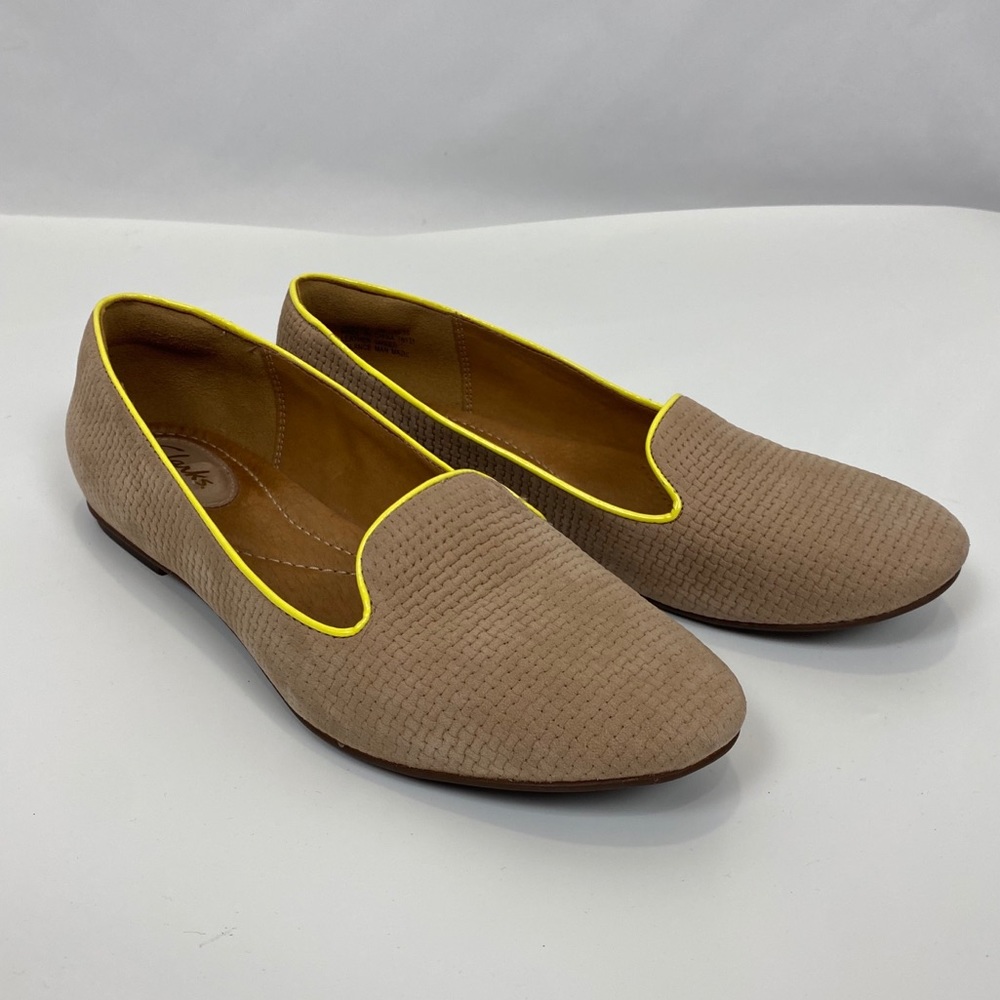 Clark’s Artisan Woven Leather Loafers NWOT